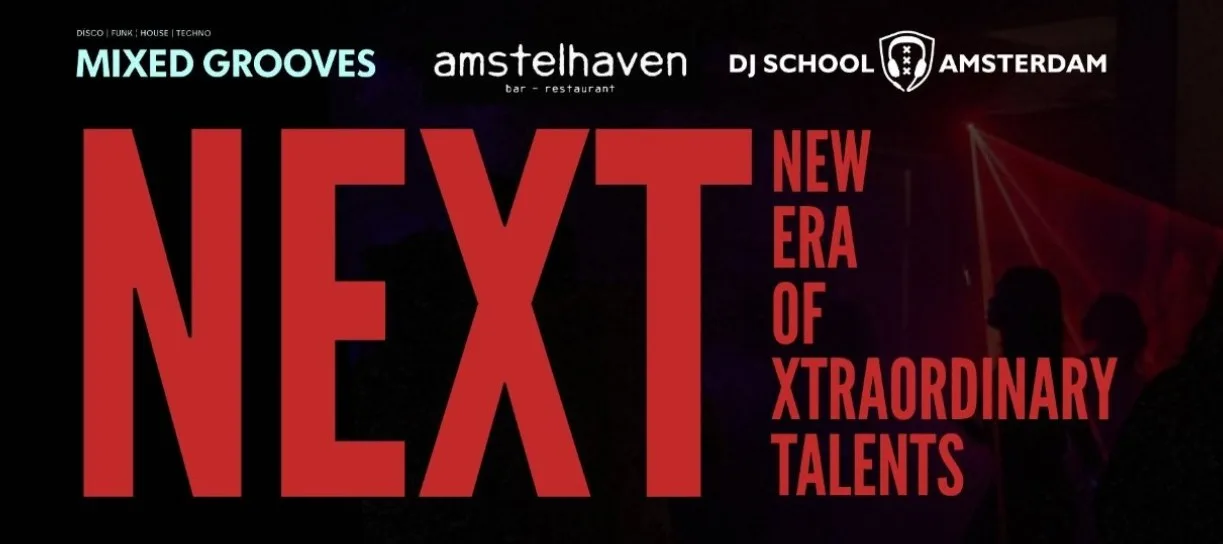 NEXT logo en subtitle Next - New Era of Xtraordinary Talents